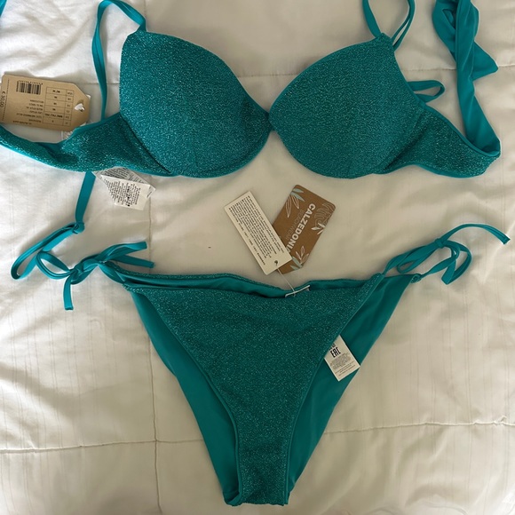 Calzedonia Glitter Bikini Set *NEW WITH TAGS* - Picture 2 of 5